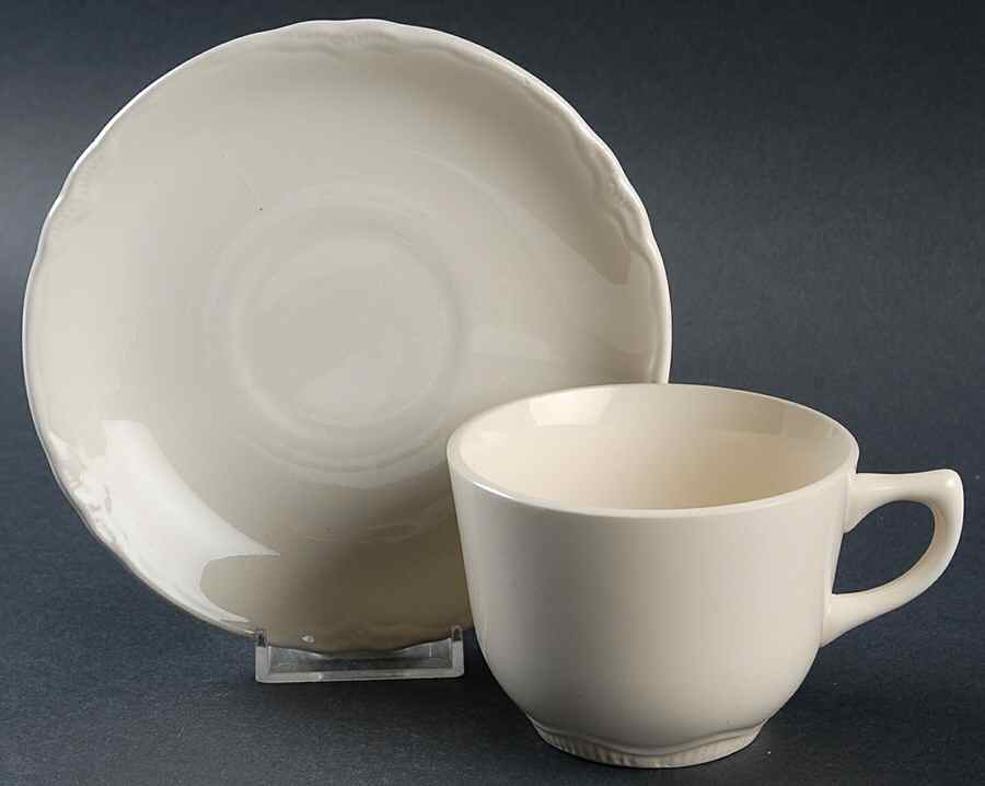 Ransom Flat Cup & Saucer Set by SCIO-1