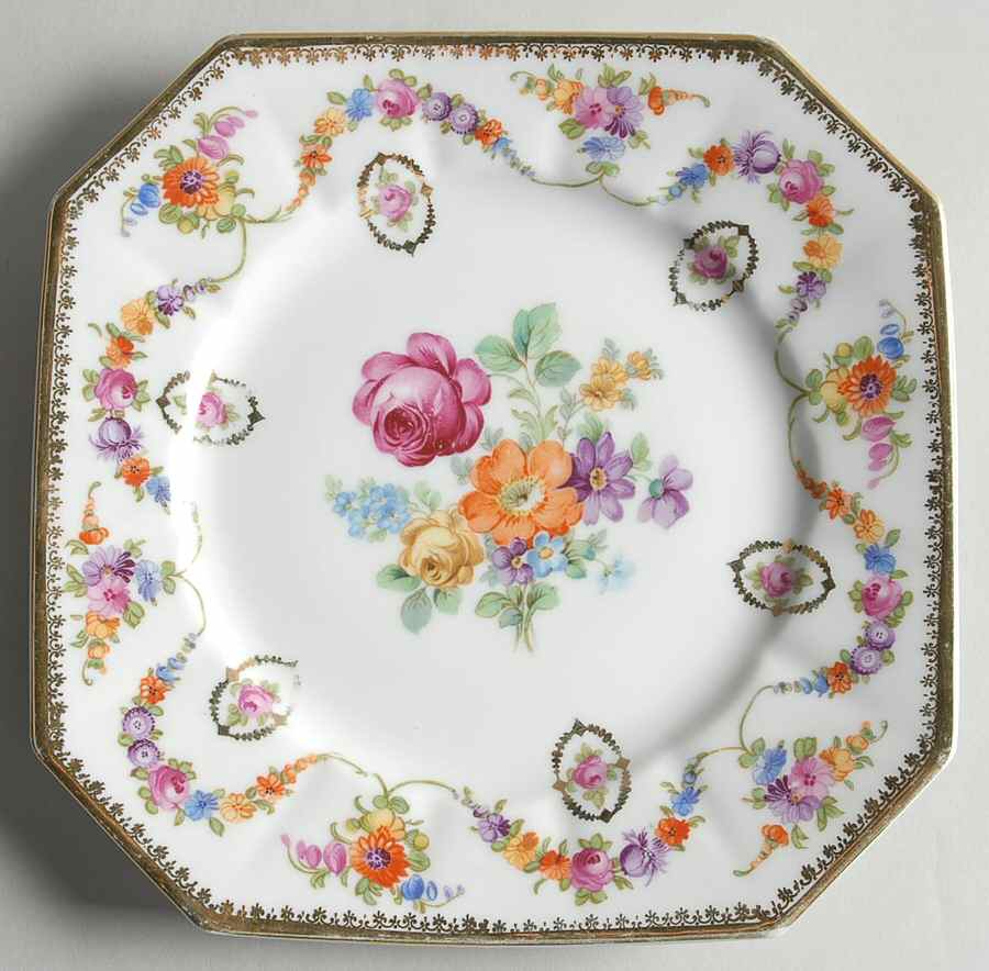 25139 Square Salad Plate by Schumann - Bavaria-1