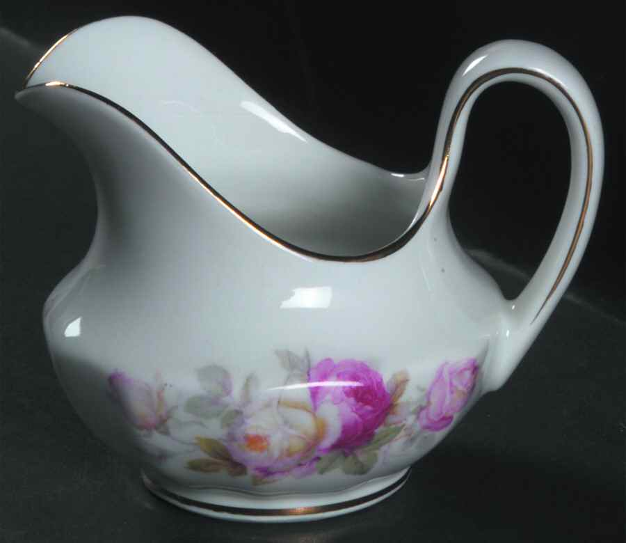 Antique Rose Mini Creamer by Schumann - Bavaria-1