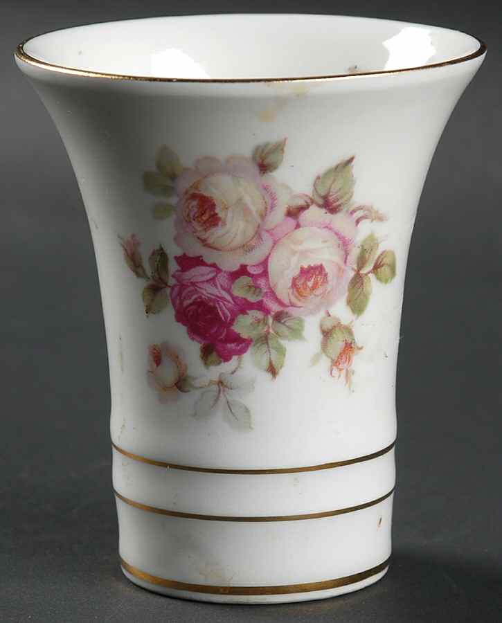 Antique Rose Bud Vase by Schumann - Bavaria-1