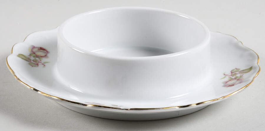 Bavarian Rose-June Rose Round Butter No Lid by Schumann - Bavaria-1
