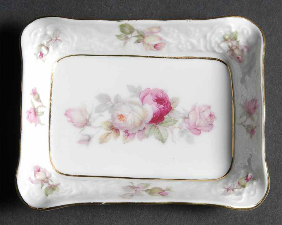 Bavarian Rose-June Rose Small Ashtray by Schumann - Bavaria-1