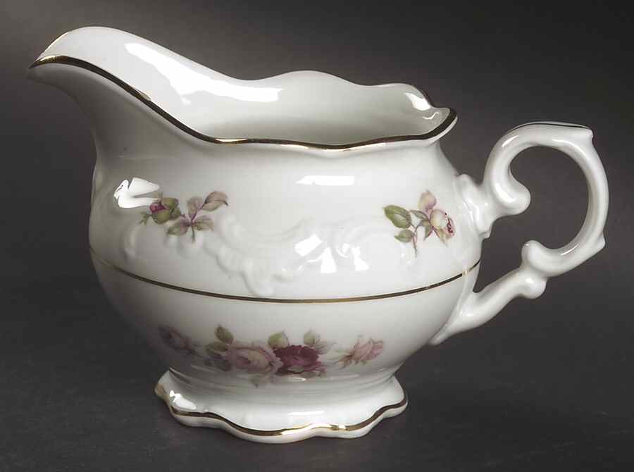 Bavarian Rose-June Rose Creamer by Schumann - Bavaria-1