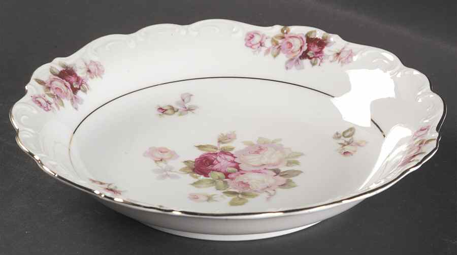 Bavarian Rose-June Rose Coupe Soup Bowl by Schumann - Bavaria-1
