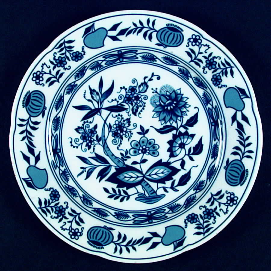 Blue Onion Dinner Plate by Schumann - Bavaria-1