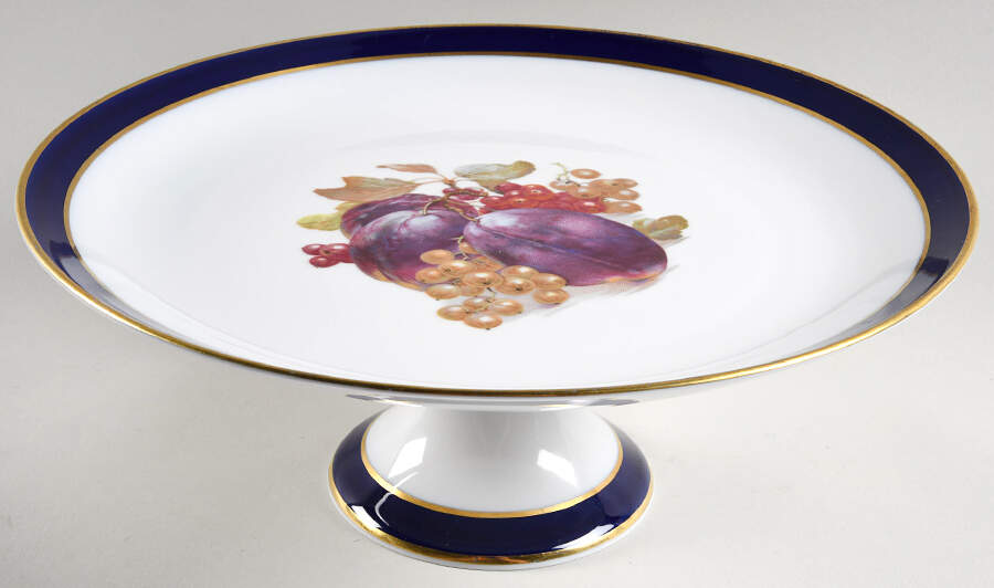 Bountiful 11" Diameter Pedestal Cake Stand by Schumann - Bavaria-1
