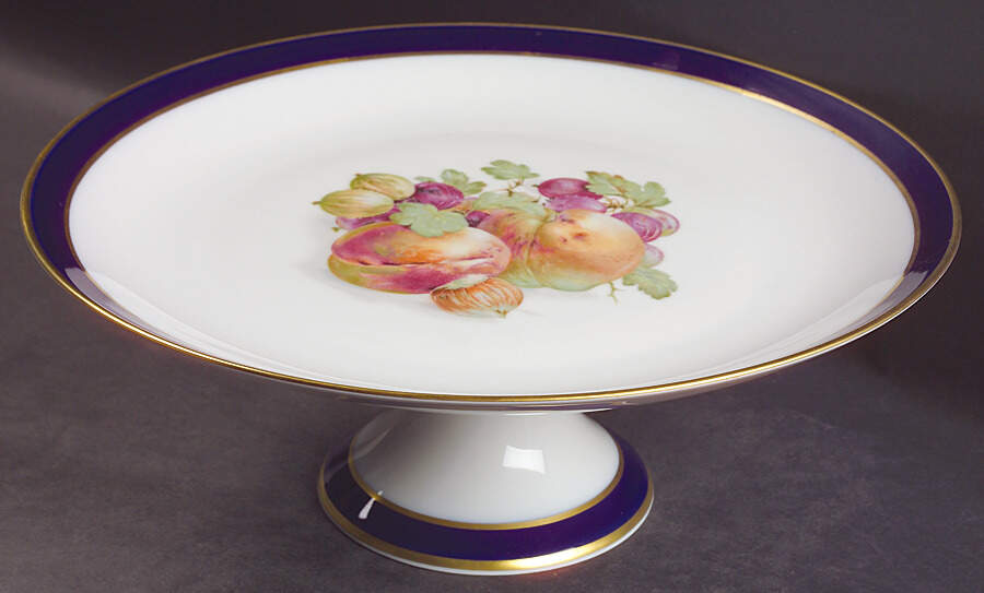 Bountiful 11" Diameter Pedestal Cake Stand by Schumann - Bavaria-1