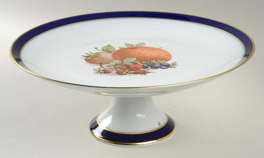 Bountiful 11" Diameter Pedestal Cake Stand by Schumann - Bavaria-1