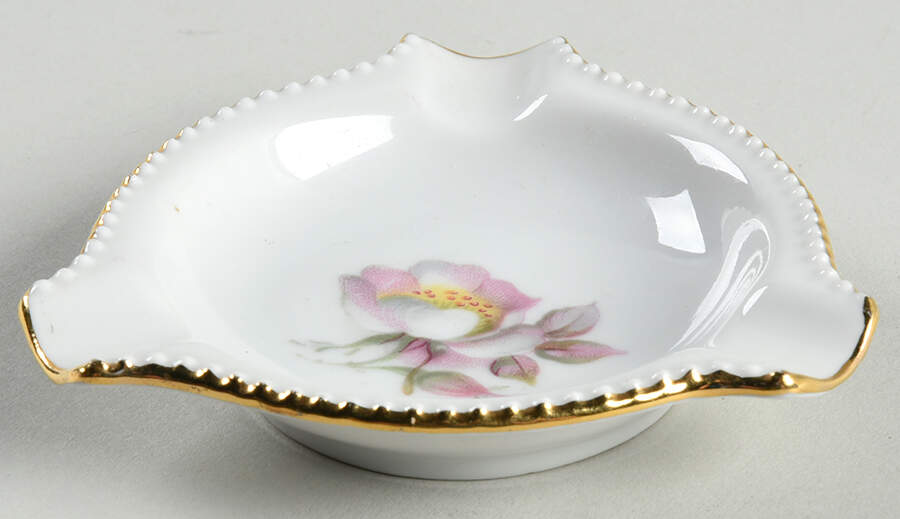 Briar Rose (Gold Trim) 3" Ashtray by Schumann - Bavaria-1