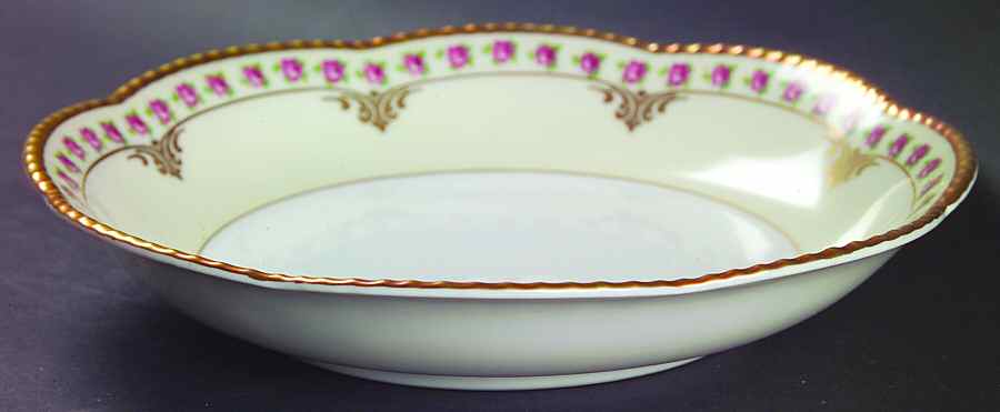 Bridal Rose Coupe Soup Bowl by Schumann - Bavaria-1