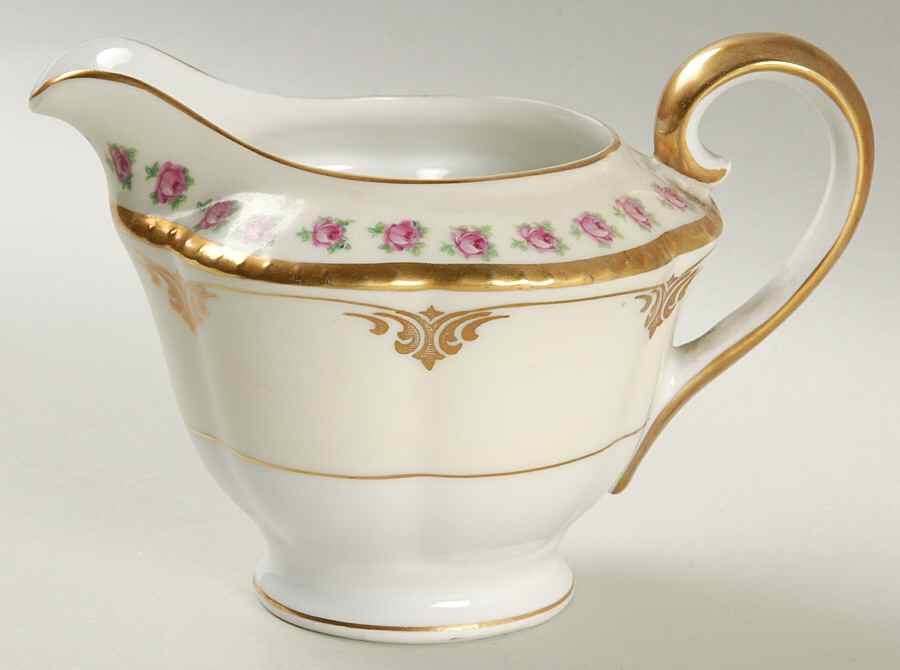 Bridal Rose Creamer by Schumann - Bavaria-1
