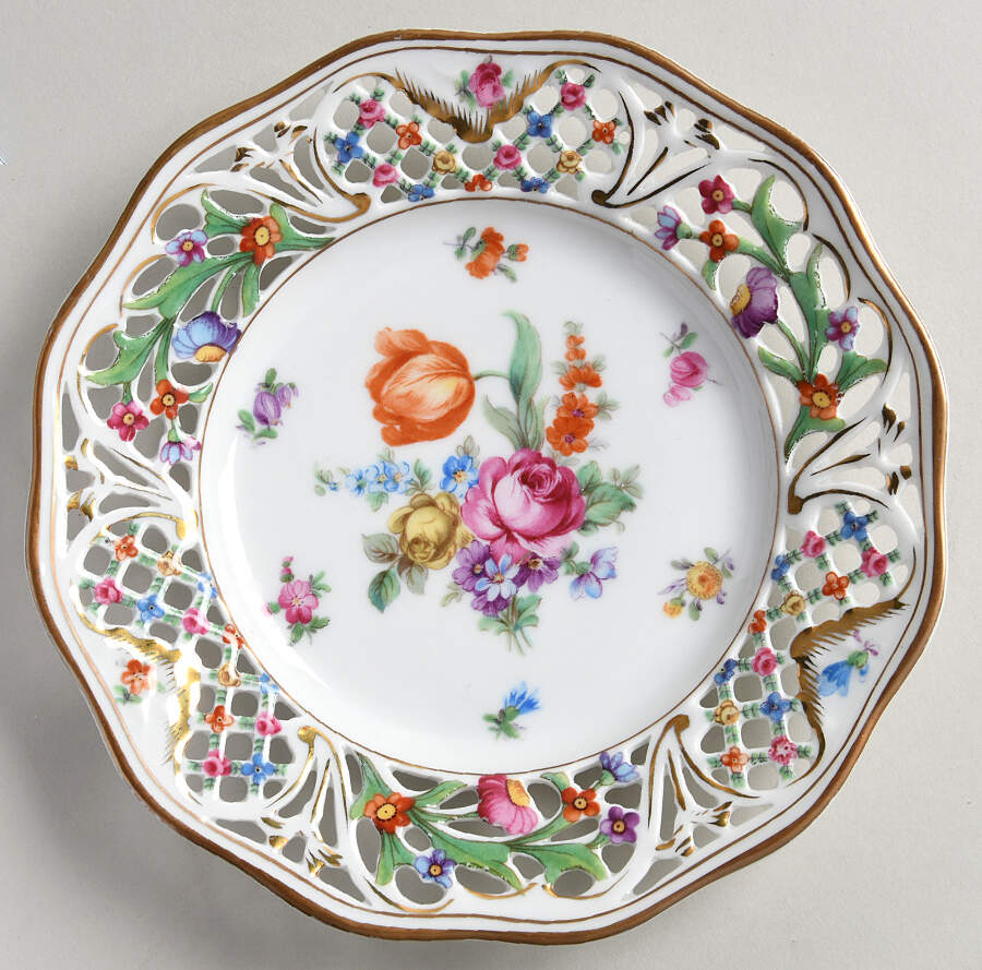 Chateau Dresden-Royal Dresner Art Bread & Butter Plate by Schumann - Bavaria-1