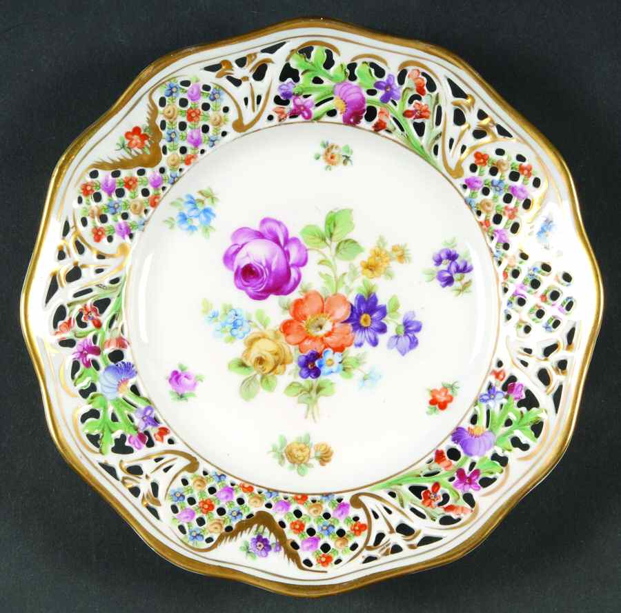 Chateau Dresden-Royal Dresner Art Bread & Butter Plate by Schumann - Bavaria-1