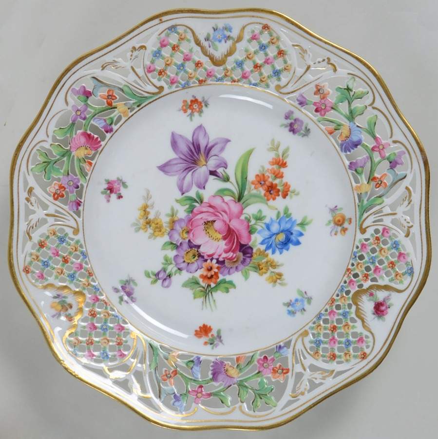 Chateau Dresden-Royal Dresner Art Dinner Plate by Schumann - Bavaria-1