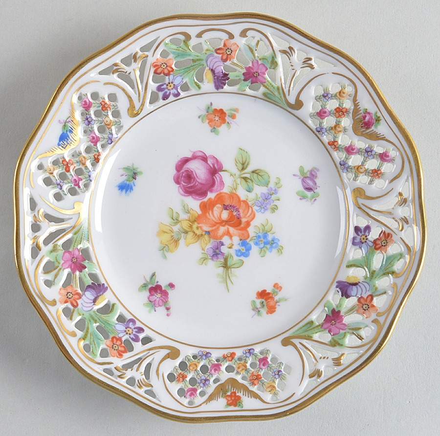 Chateau Dresden-Royal Dresner Art Small Bread & Butter Plate by Schumann - Bavaria-1
