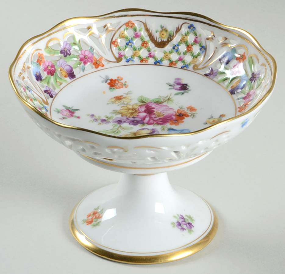 Chateau Dresden-Royal Dresner Art Round Compote (Height X Width) by Schumann - Bavaria-1