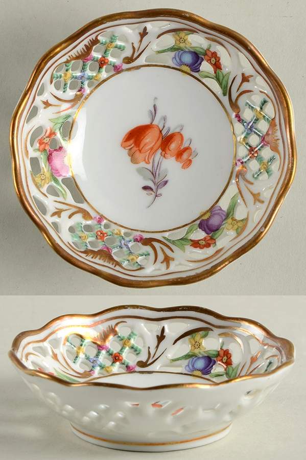 Chateau Dresden-Royal Dresner Art Nut Dish by Schumann - Bavaria-1