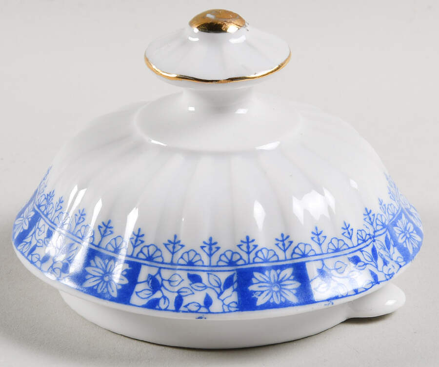 China Blau Lid for Teapot by Schumann - Bavaria-1
