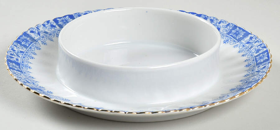 China Blau Round Butter No Lid by Schumann - Bavaria-1
