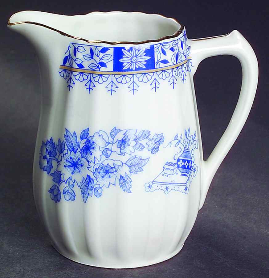 China Blau Mini Creamer by Schumann - Bavaria-1