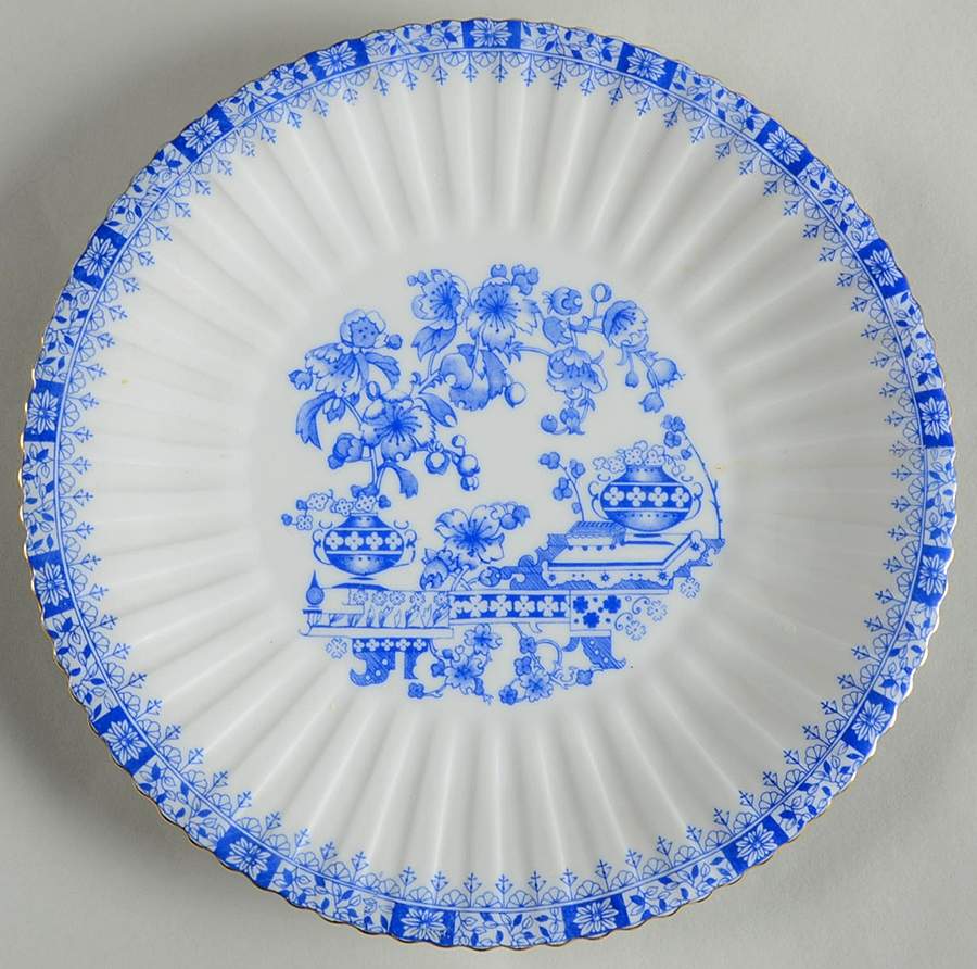 China Blau Dinner Plate by Schumann - Bavaria-1