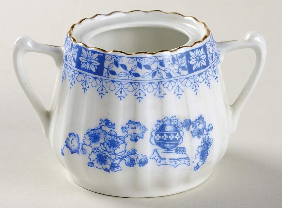 China Blau Mini Sugar Bowl No Lid by Schumann - Bavaria-1