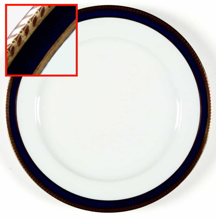 Classic Cobalt Dinner Plate by Schumann - Bavaria-1