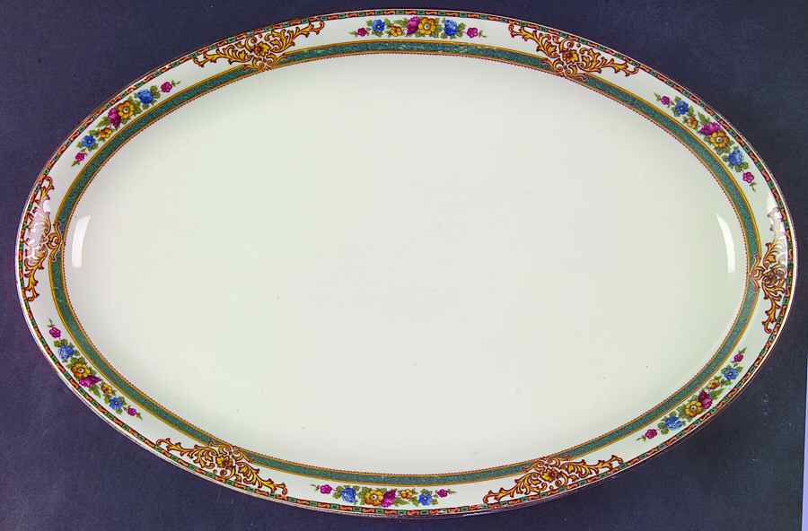 Cottswold 15" Oval Serving Platter by Schumann - Bavaria-1