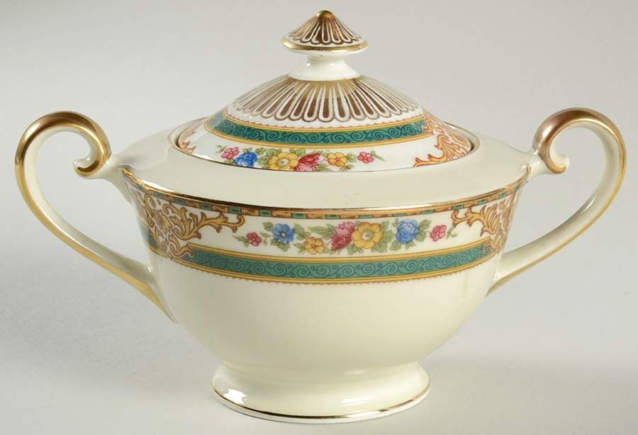 Cottswold Sugar Bowl & Lid by Schumann - Bavaria-1