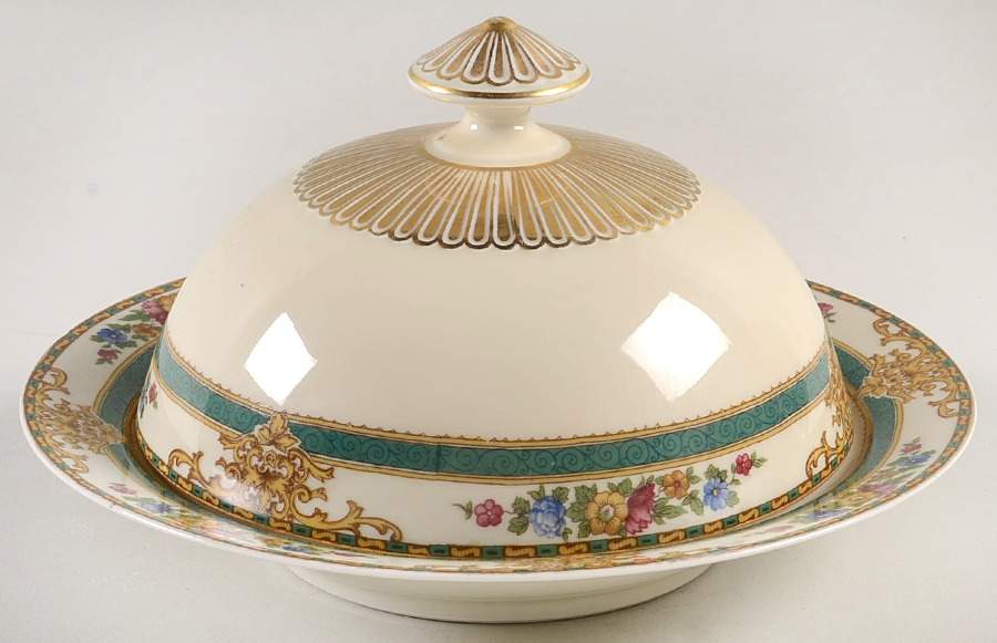 Cottswold Round Covered Butter by Schumann - Bavaria-1