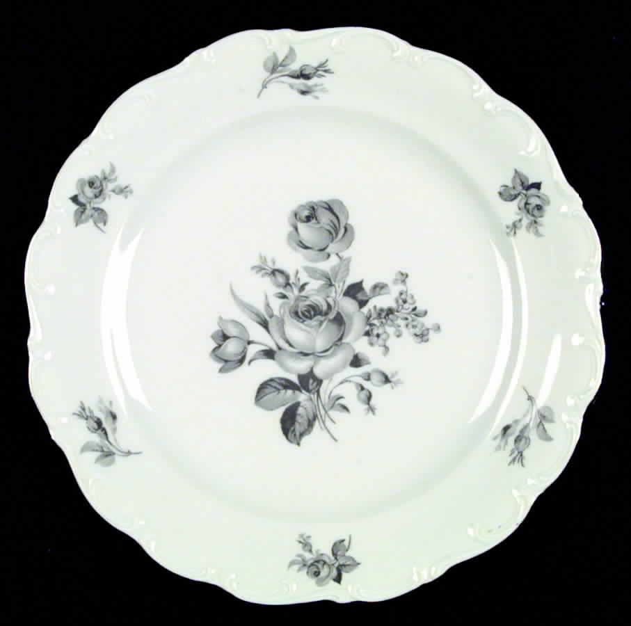 Dawn Rose Dinner Plate by Schumann - Bavaria-1