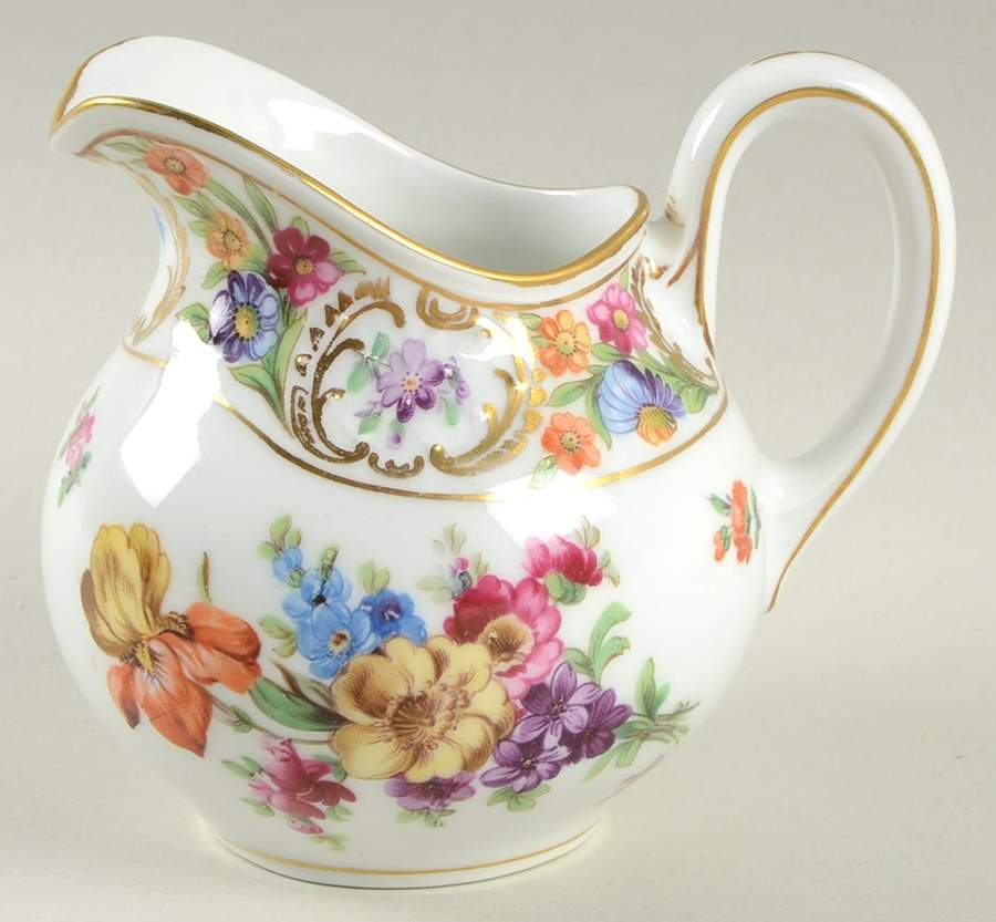 Dresdner Art (Smooth) Creamer by Schumann - Bavaria-1