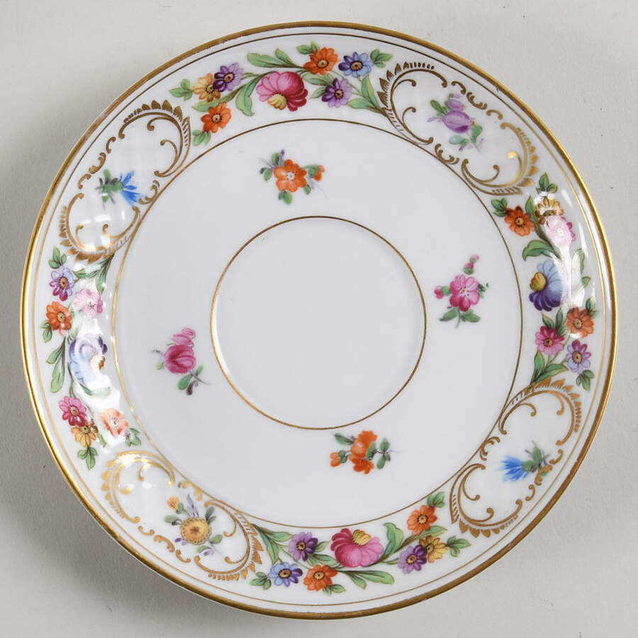 Dresdener Dresdner Art (Smooth) Saucer for Flat Cup by Schumann - Bavaria-1