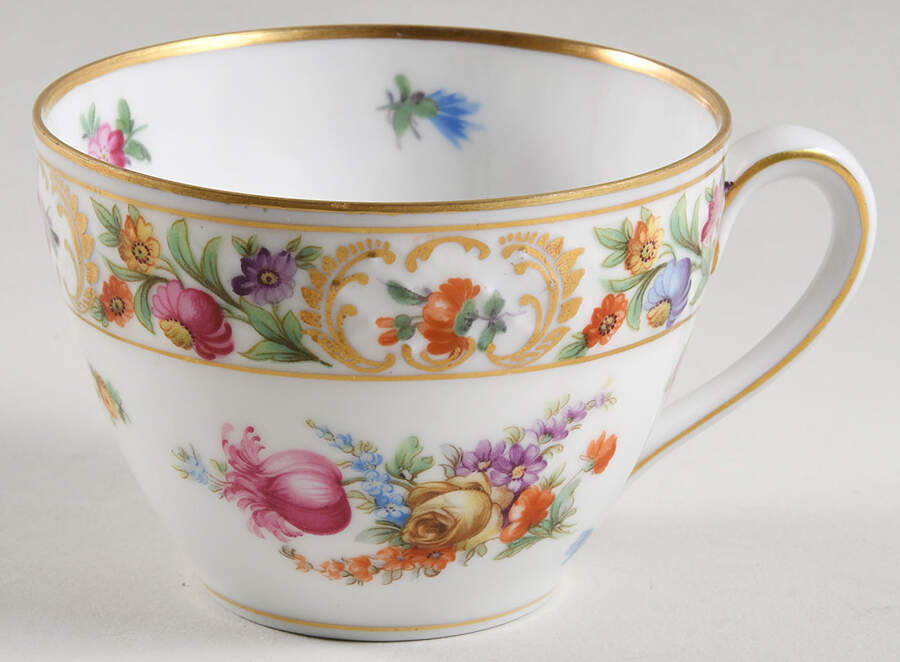 Dresdener Dresdner Art (Smooth) Flat Cup by Schumann - Bavaria-1