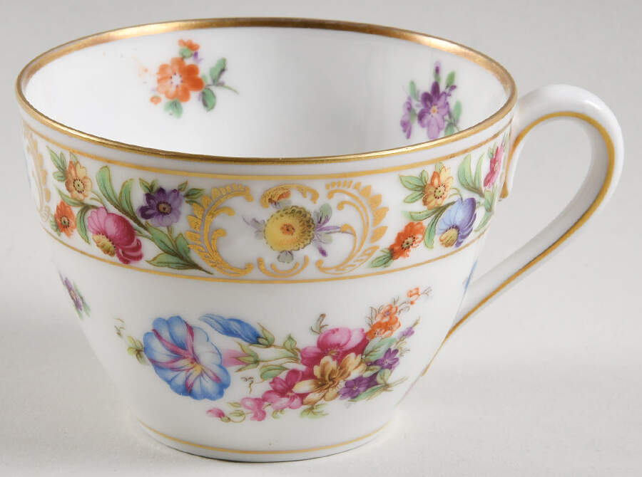 Dresdener Dresdner Art (Smooth) Flat Cup by Schumann - Bavaria-1