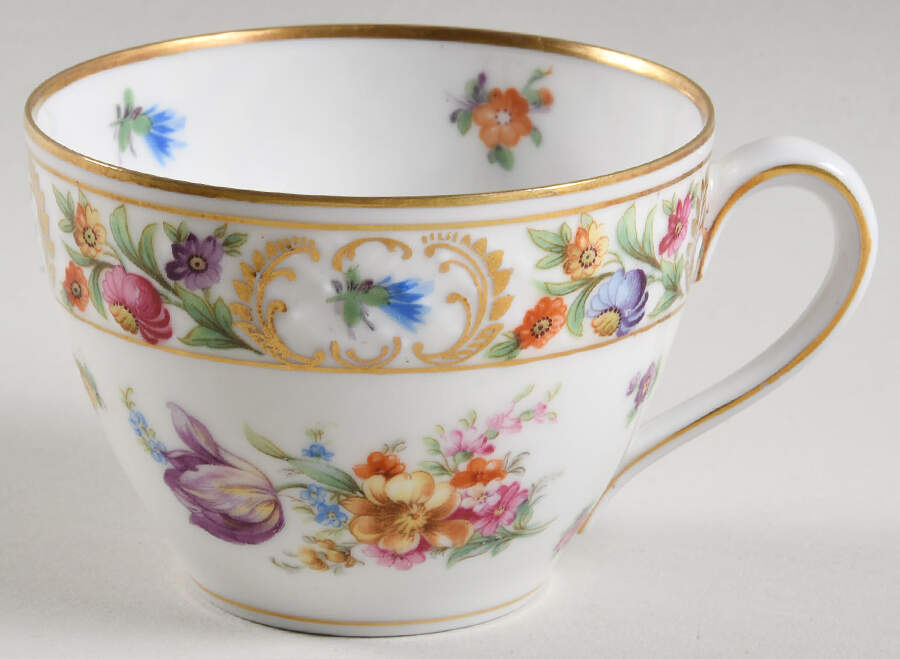 Dresdener Dresdner Art (Smooth) Flat Cup by Schumann - Bavaria-1