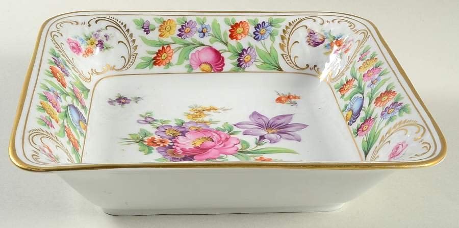 Dresdener Dresdner Art (Smooth) 9" Square Vegetable Bowl by Schumann - Bavaria-1
