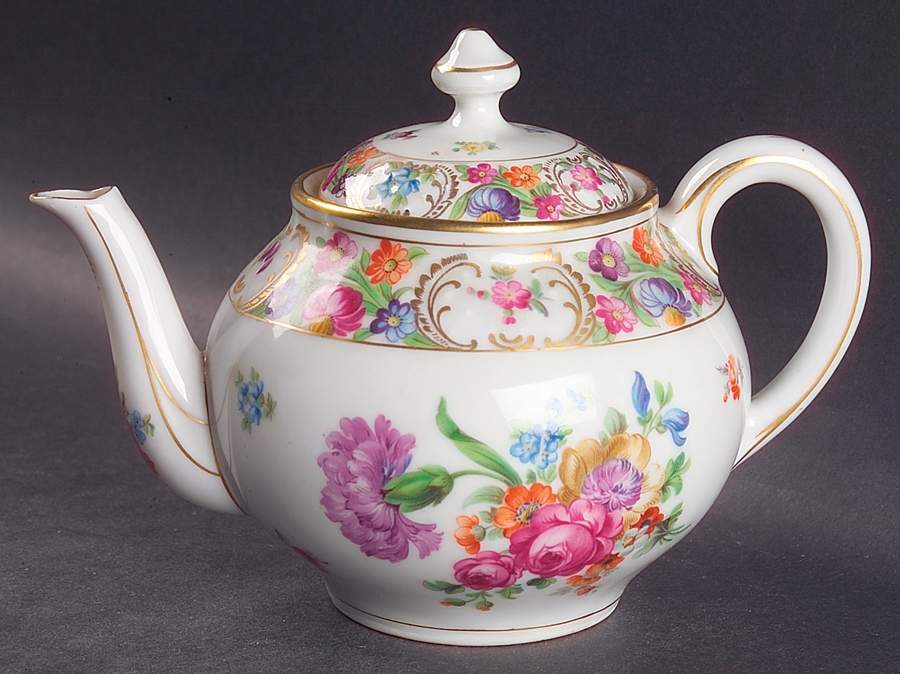 Dresdner Art (Smooth) Mini Teapot & Lid by Schumann - Bavaria-1