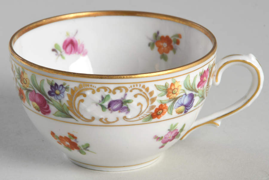 Dresdner Art (Smooth) Flat Demitasse Cup by Schumann - Bavaria-1