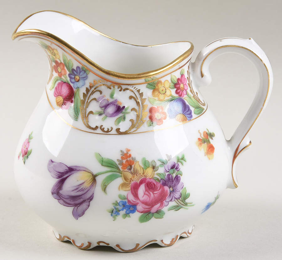 Dresdner Art (Smooth) Creamer by Schumann - Bavaria-1