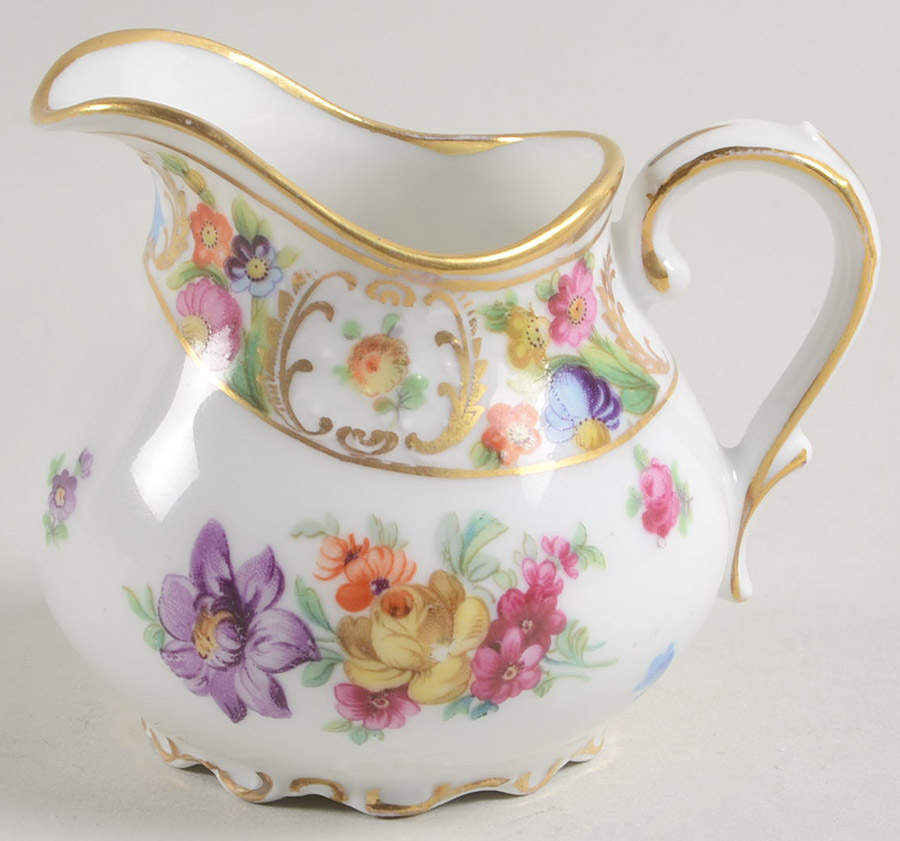 Dresdner Art (Smooth) Mini Creamer by Schumann - Bavaria-1