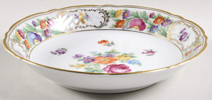 Dresdner Art (Smooth) Coupe Soup Bowl by Schumann - Bavaria-1