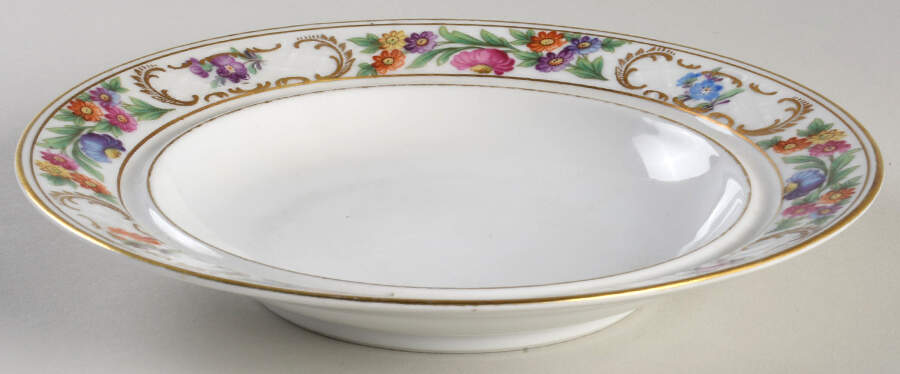 Dresdner Art (Smooth) Round Butter No Lid by Schumann - Bavaria-1