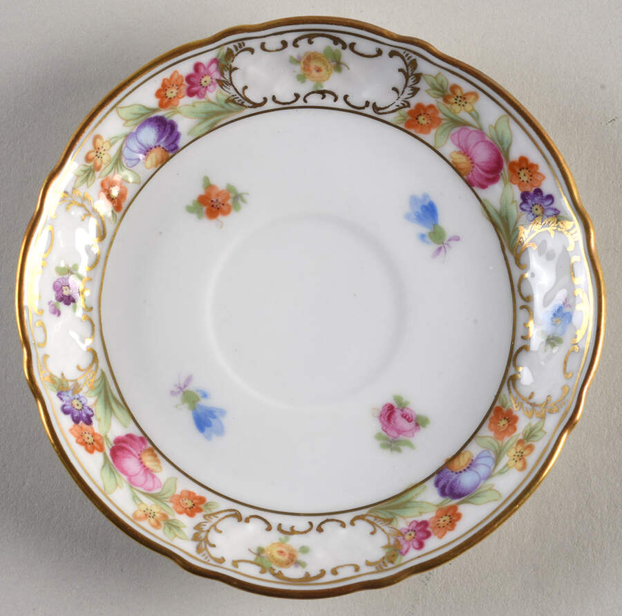 Dresdner Art (Smooth) Saucer for Demitasse Cup by Schumann - Bavaria-1