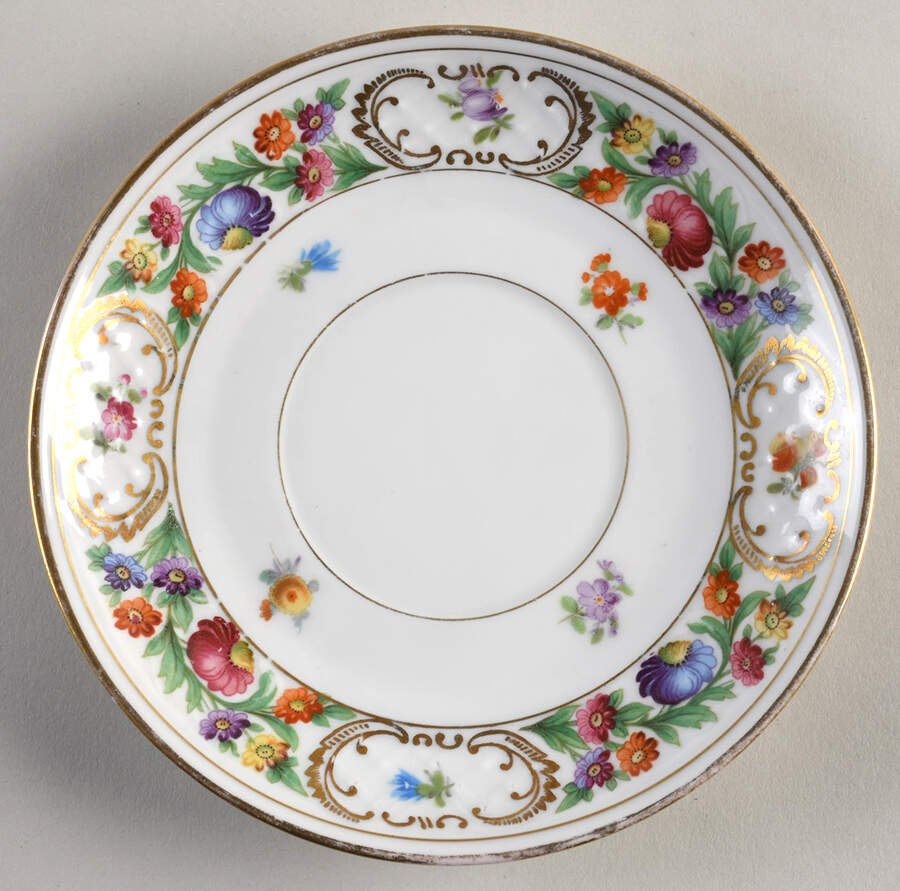Dresdner Art (Smooth) Saucer for Cream Soup Bowl by Schumann - Bavaria-1