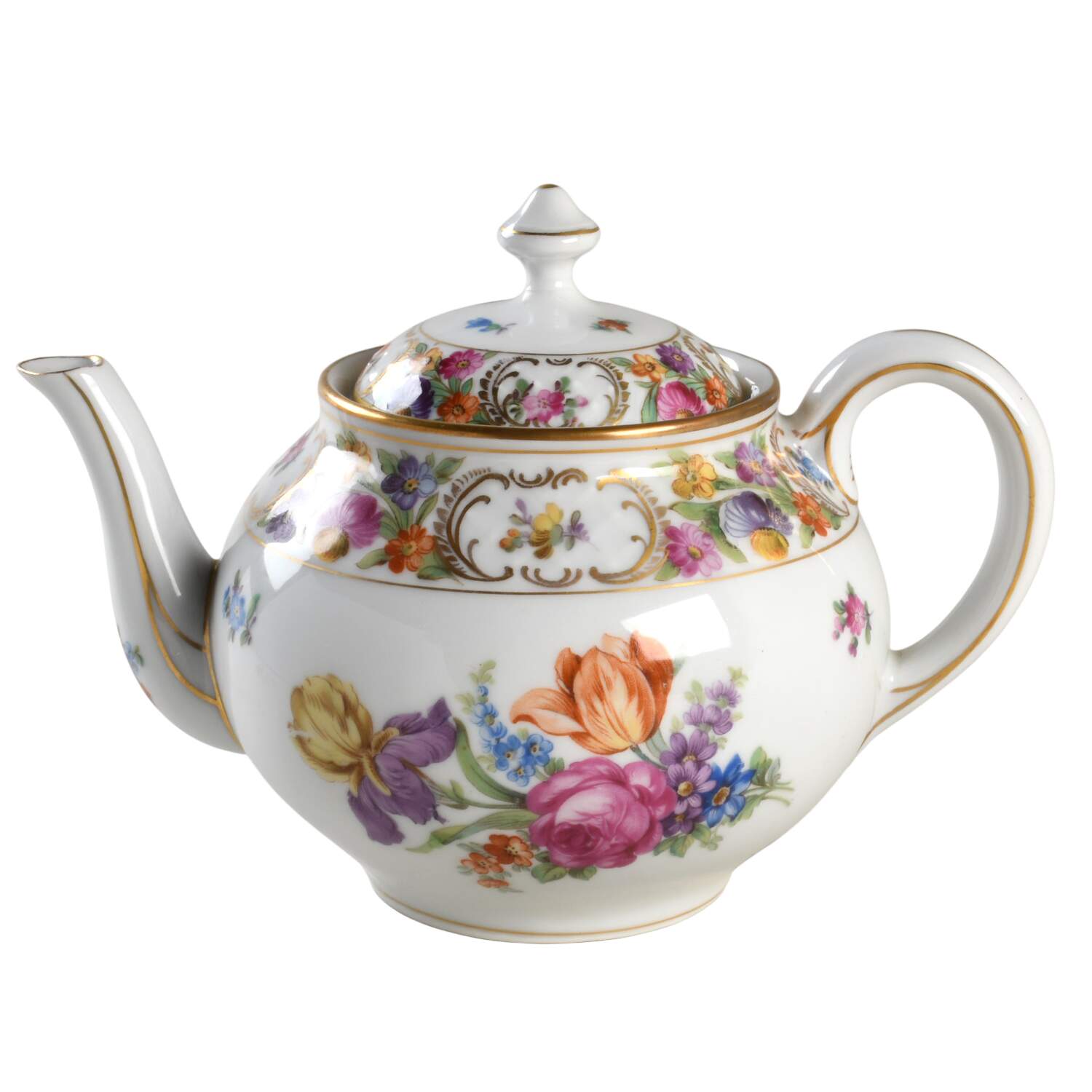Dresdner Art (Smooth) Teapot & Lid by Schumann - Bavaria-1