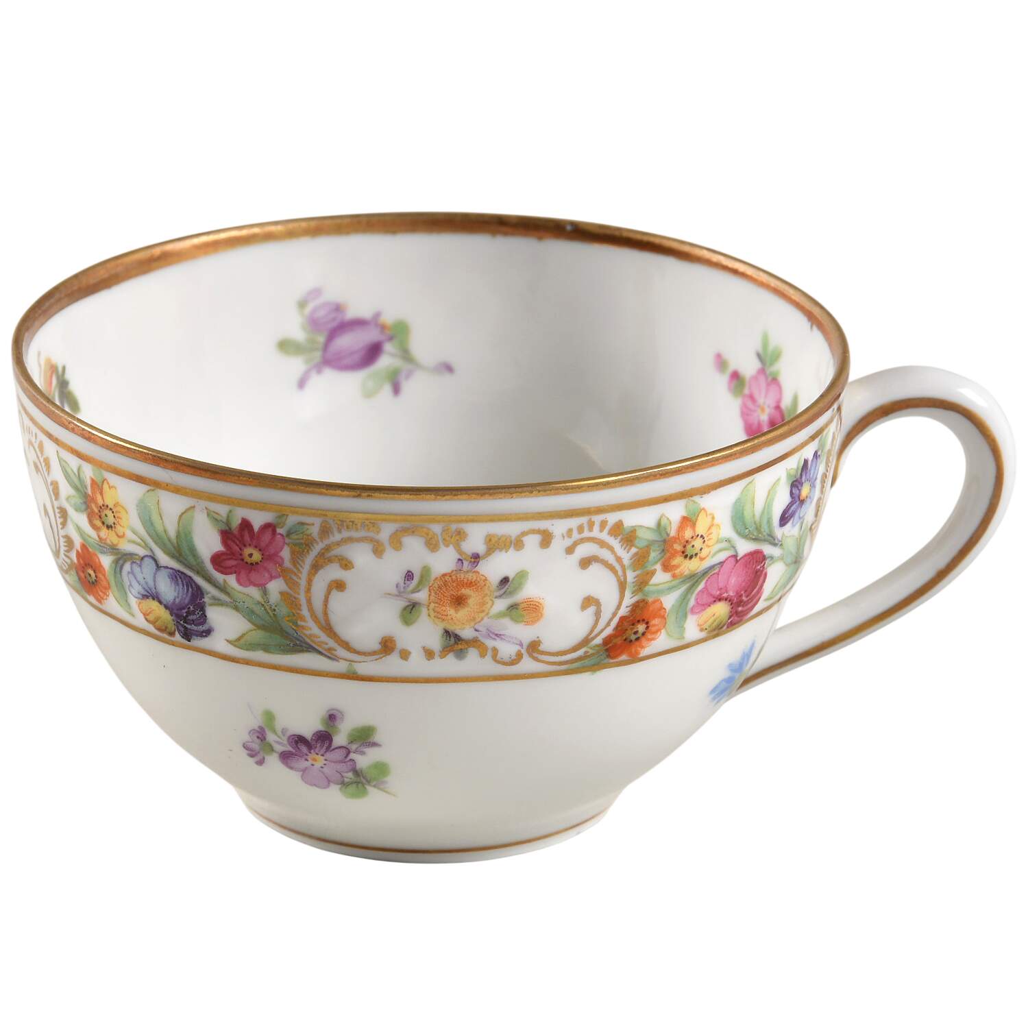 Dresdner Art (Smooth) Flat Demitasse Cup by Schumann - Bavaria-1