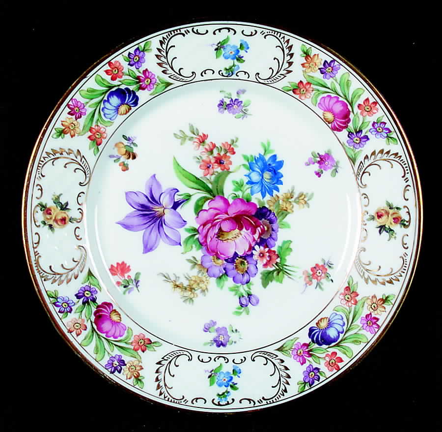 Dresdner Art (Smooth) Salad Plate by Schumann - Bavaria-1
