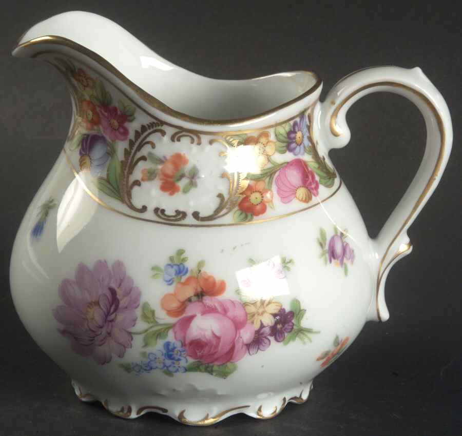 Dresdner Art (Smooth) Creamer by Schumann - Bavaria-1