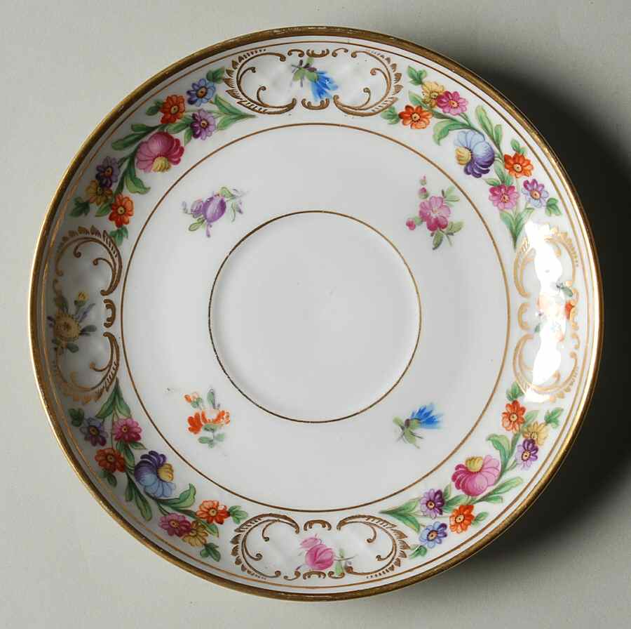 Dresdner Art (Smooth) Saucer for Flat Cup by Schumann - Bavaria-1